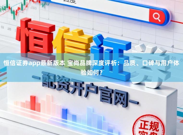 恒信证券app最新版本 宝尚品牌深度评析：品质、口碑与用户体验如何？