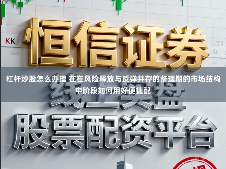 杠杆炒股怎么办理 在在风险释放与反弹并存的整理期的市场结构中阶段如何用好便捷配