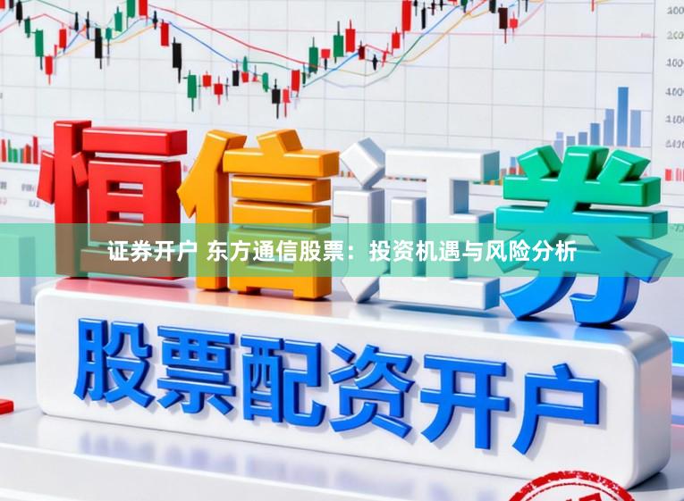 证券开户 东方通信股票：投资机遇与风险分析